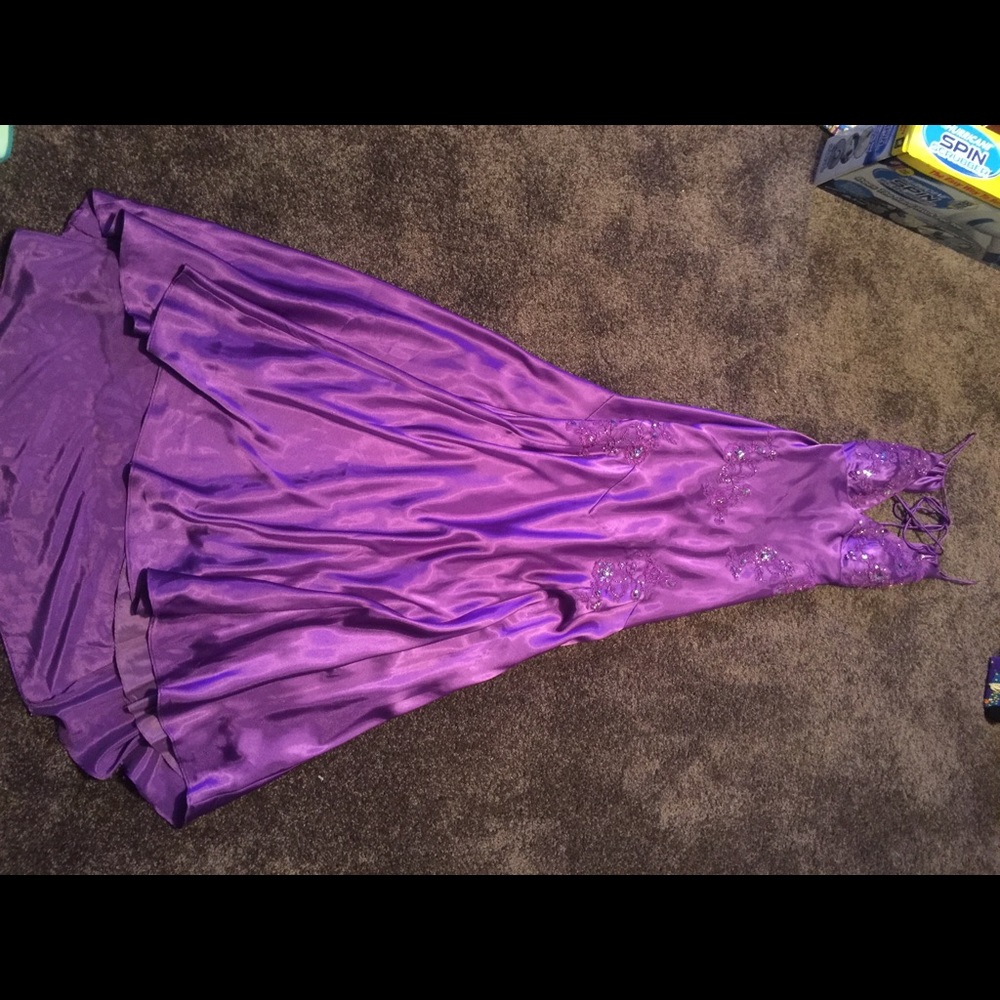 Purple Prom Dress